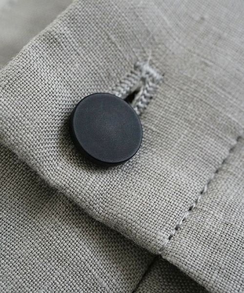 VUヴウwide short pants [STONE GRAY] リネンワイドショートパンツ vu-pts-01