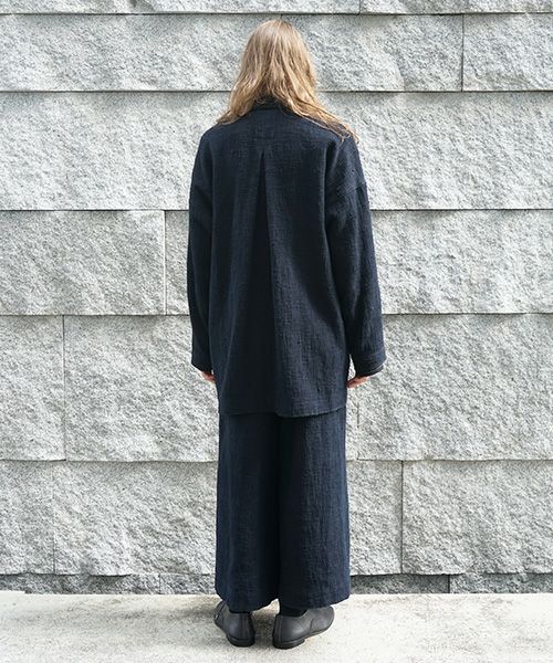 YANTORヤントル0 Count KhadiCotton Jaket [Y255JK02/BLACK]