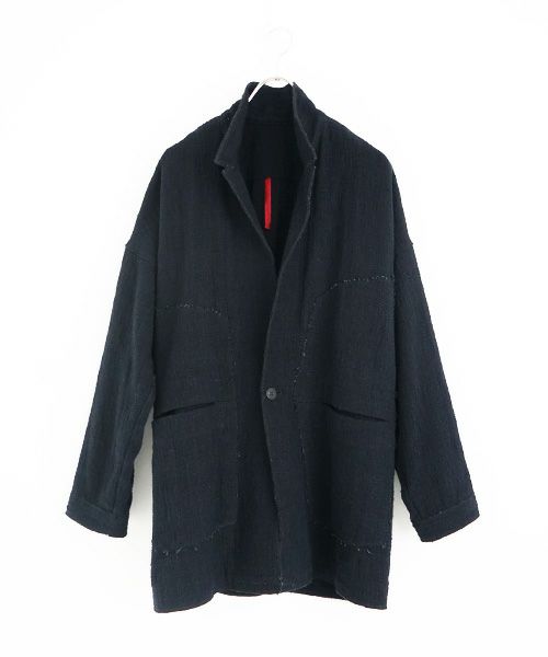 YANTORヤントル0 Count KhadiCotton Jaket [Y255JK02/BLACK]