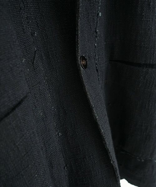 YANTORヤントル0 Count KhadiCotton Jaket [Y255JK02/BLACK]