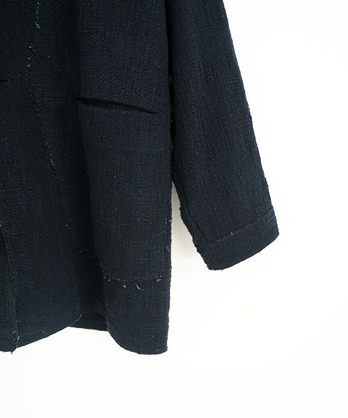 YANTORヤントル0 Count KhadiCotton Jaket [Y255JK02/BLACK]