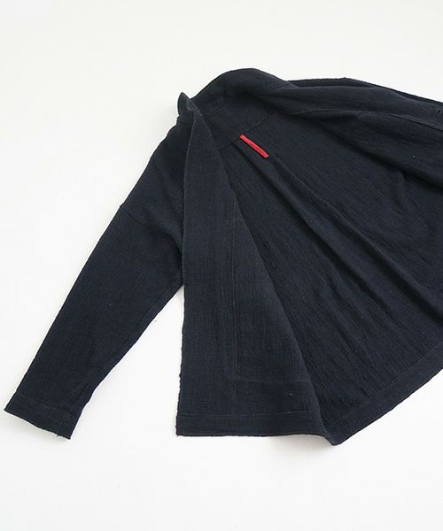 YANTORヤントル0 Count KhadiCotton Jaket [Y255JK02/BLACK]