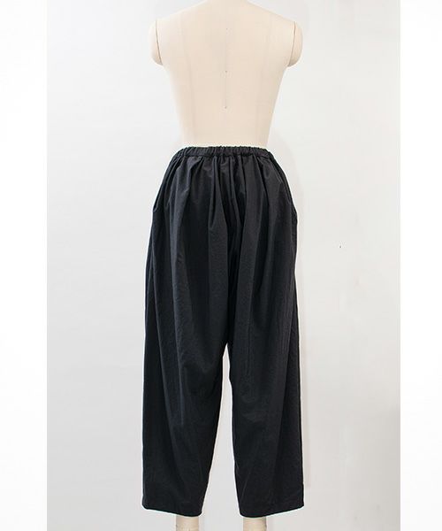 MIYAOミヤオTUCK PANTS [MCPT-01/1.黒]