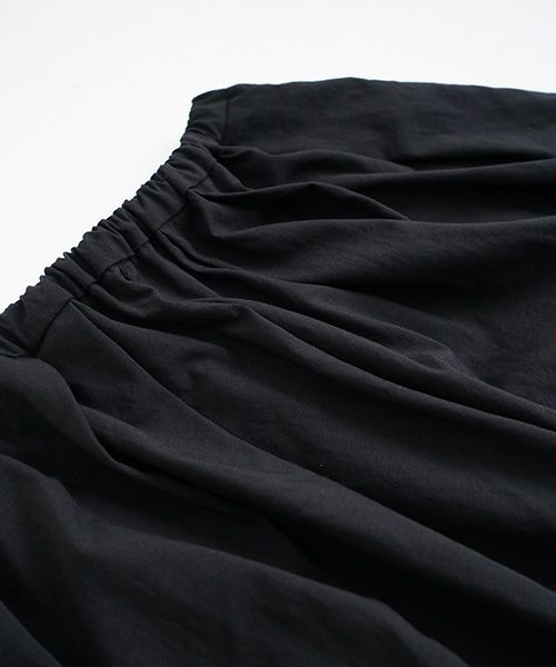 MIYAOミヤオTUCK PANTS [MCPT-01/1.黒]