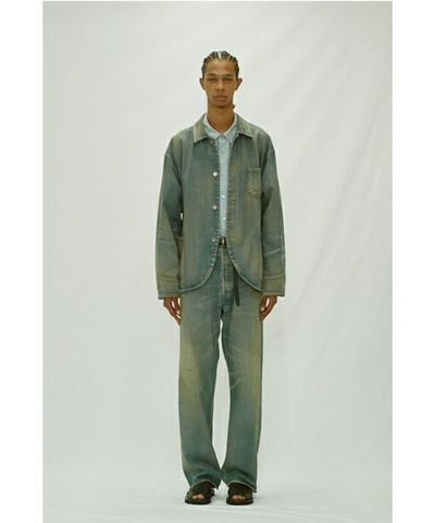 YOKO SAKAMOTOヨーコサカモトCOVERALL[LIGHT INDIGO/YS-25SS-09]デニムブルゾン
