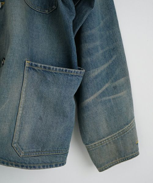 YOKO SAKAMOTOヨーコサカモトCOVERALL[LIGHT INDIGO/YS-25SS-09]デニムブルゾン