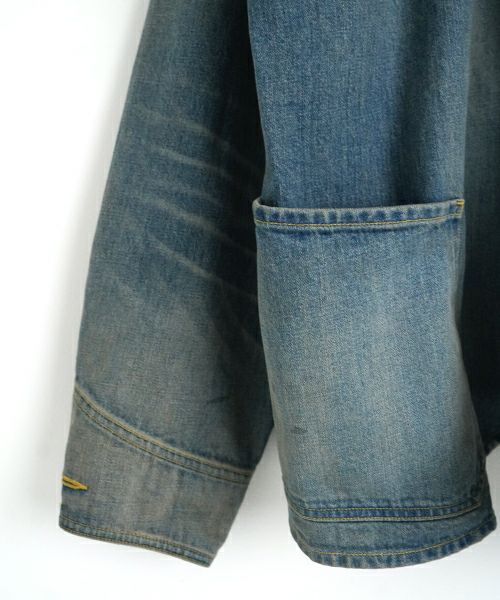 YOKO SAKAMOTOヨーコサカモトCOVERALL[LIGHT INDIGO/YS-25SS-09]デニムブルゾン
