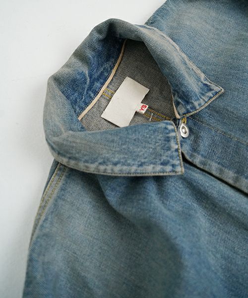 YOKO SAKAMOTOヨーコサカモトCOVERALL[LIGHT INDIGO/YS-25SS-09]デニムブルゾン