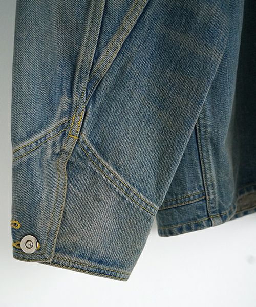 YOKO SAKAMOTOヨーコサカモトCOVERALL[LIGHT INDIGO/YS-25SS-09]デニムブルゾン