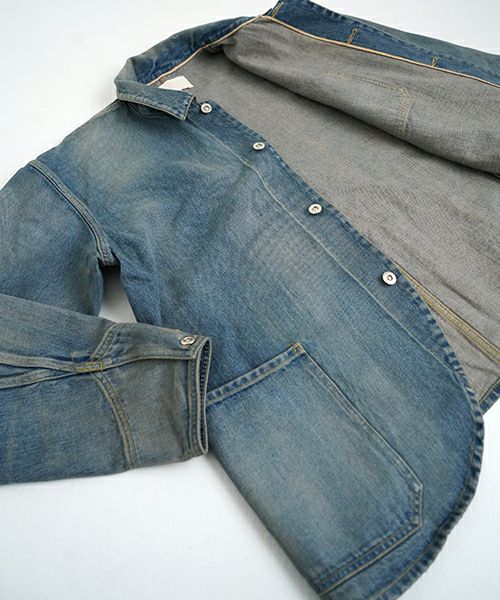 YOKO SAKAMOTOヨーコサカモトCOVERALL[LIGHT INDIGO/YS-25SS-09]デニムブルゾン