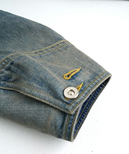 YOKO SAKAMOTOヨーコサカモトCOVERALL[LIGHT INDIGO/YS-25SS-09]デニムブルゾン