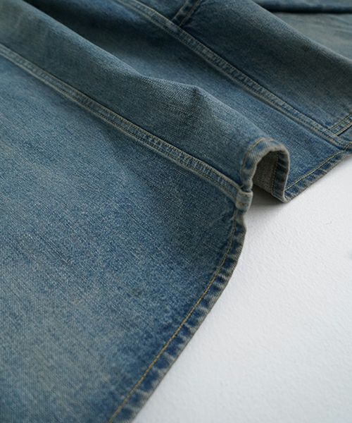 YOKO SAKAMOTOヨーコサカモトCOVERALL[LIGHT INDIGO/YS-25SS-09]デニムブルゾン