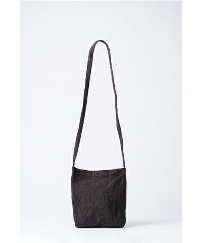 YOKO SAKAMOTOヨーコサカモトRESEARCHER BAG MEDIUM[SUMI INK/YS-RE-BAG-M] ショルダーバッグ