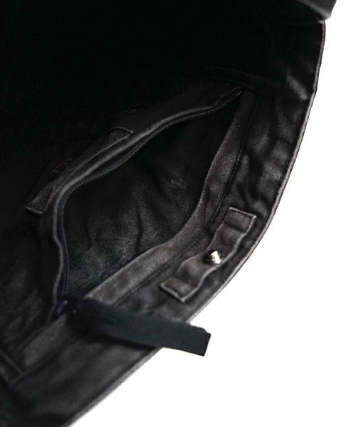 YOKO SAKAMOTOヨーコサカモトRESEARCHER BAG MEDIUM[SUMI INK/YS-RE-BAG-M] ショルダーバッグ