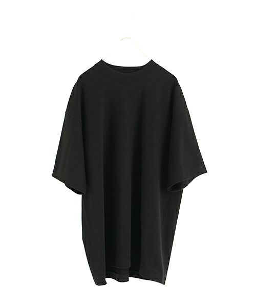 YOKO SAKAMOTOヨーコサカモト BIG TUBE T-SHIRT[BLACK/YS-25SS-101]