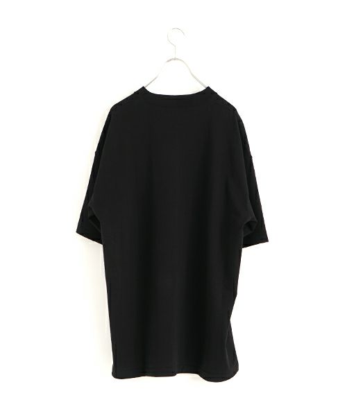 YOKO SAKAMOTOヨーコサカモト BIG TUBE T-SHIRT[BLACK/YS-25SS-101]