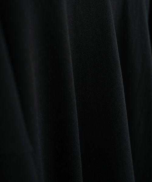 YOKO SAKAMOTOヨーコサカモト BIG TUBE T-SHIRT[BLACK/YS-25SS-101]