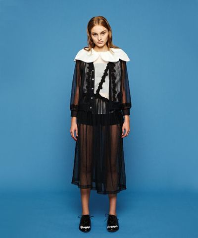 MIYAO<br>ミヤオ<br>ONE SHOULDER SKIRT[MCSK-04/BLACK]