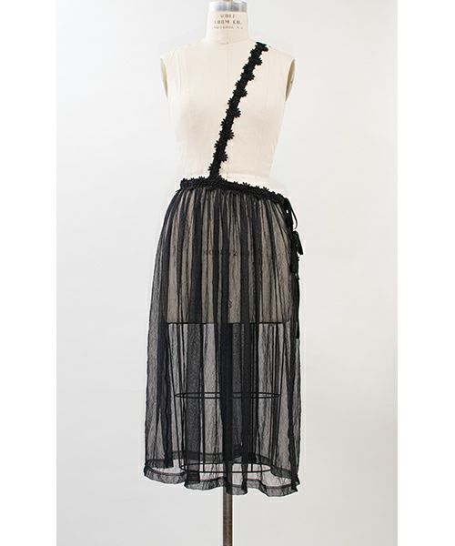 MIYAOミヤオONE SHOULDER SKIRT[MCSK-04/BLACK] 