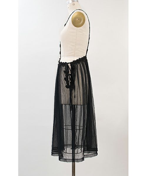 MIYAOミヤオONE SHOULDER SKIRT[MCSK-04/BLACK] 