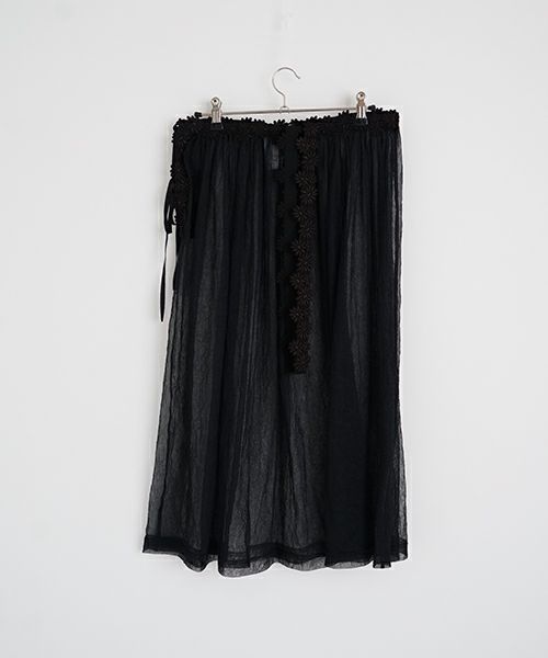 MIYAOミヤオONE SHOULDER SKIRT[MCSK-04/BLACK] 