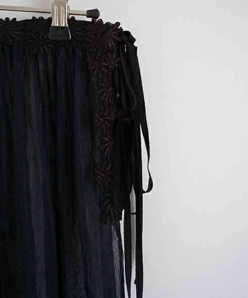 MIYAOミヤオONE SHOULDER SKIRT[MCSK-04/BLACK] 