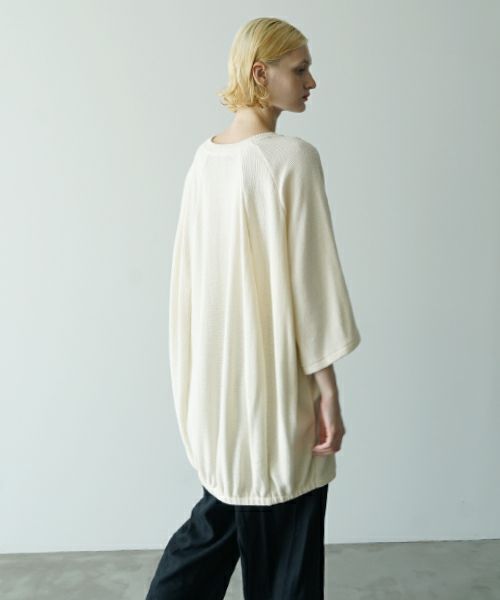 VUヴウballon t-shirt [CREAM］vu-cut-003バルーンTシャツ