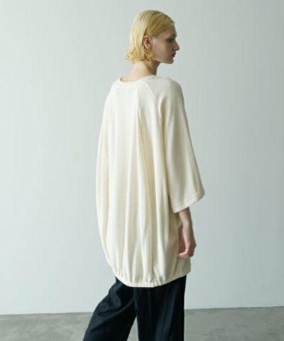 VUヴウballon t-shirt [CREAM］vu-cut-003バルーンTシャツ