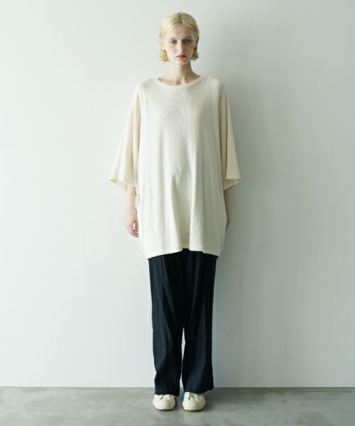 VUヴウballon t-shirt [CREAM］vu-cut-003バルーンTシャツ