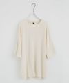 VUヴウballon t-shirt [CREAM］vu-cut-003バルーンTシャツ