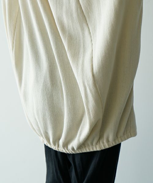 VUヴウballon t-shirt [CREAM］vu-cut-003バルーンTシャツ