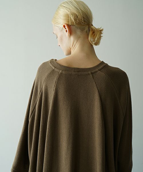 VUヴウballon t-shirt [KHAKI］vu-cut-003バルーンTシャツ