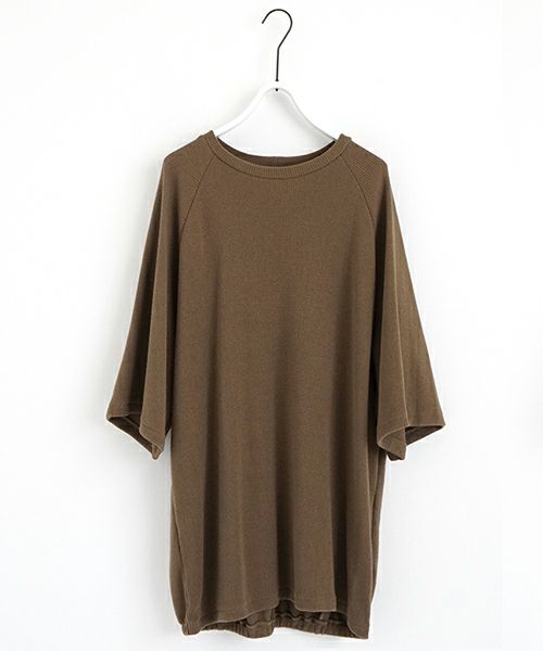 VUヴウballon t-shirt [KHAKI］vu-cut-003バルーンTシャツ