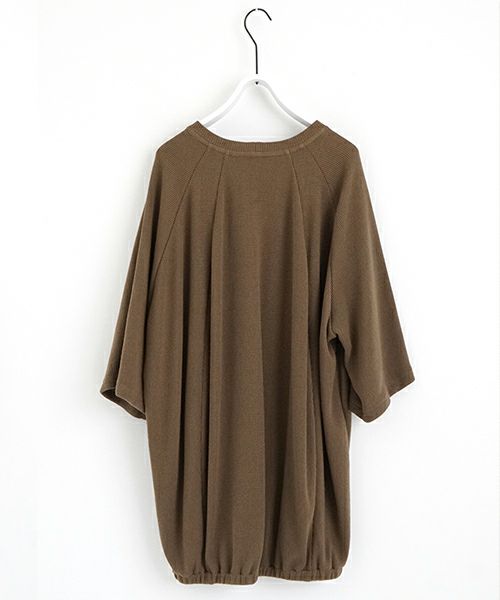 VUヴウballon t-shirt [KHAKI］vu-cut-003バルーンTシャツ