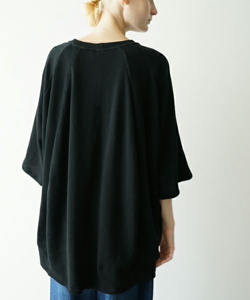 VUヴウballon t-shirt [BLACK］vu-cut-003バルーンTシャツ