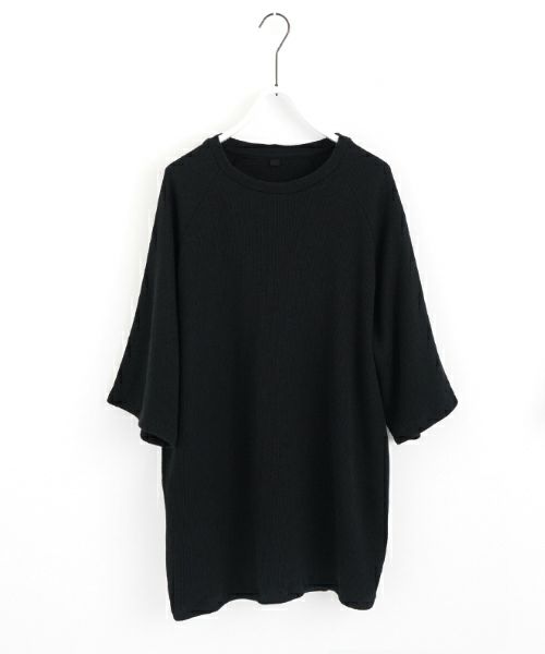 VUヴウballon t-shirt [BLACK］vu-cut-003バルーンTシャツ