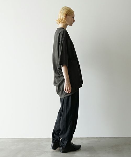 VUヴウstand color t-shirt [GRAPHITE］バルーンTシャツ vu-cut-005