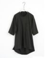 VUヴウstand color t-shirt [GRAPHITE］バルーンTシャツ vu-cut-005