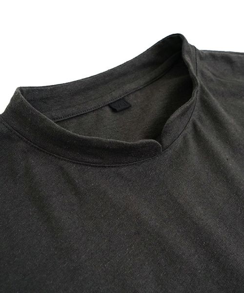 VUヴウstand color t-shirt [GRAPHITE］バルーンTシャツ vu-cut-005