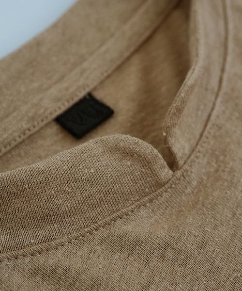 VUヴウstand color t-shirt [MUSTARD］バルーンTシャツ vu-cut-005