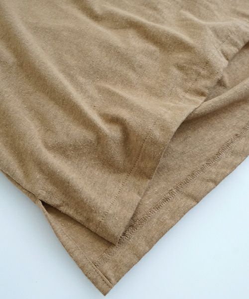 VUヴウstand color t-shirt [MUSTARD］バルーンTシャツ vu-cut-005