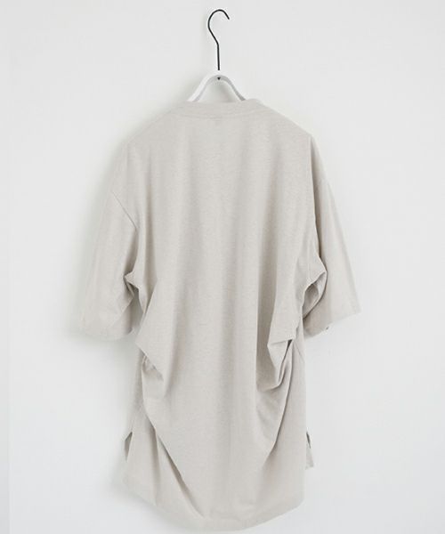 VUヴウstand color t-shirt [CHALK］バルーンTシャツ vu-cut-005