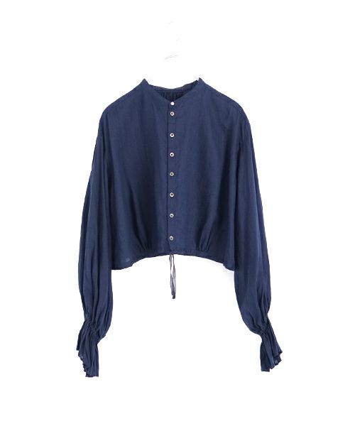 suzuki takayukiスズキタカユキbishop-sleeve bolero [S251-11/midnight blue]ビショップスリーブボレロ 