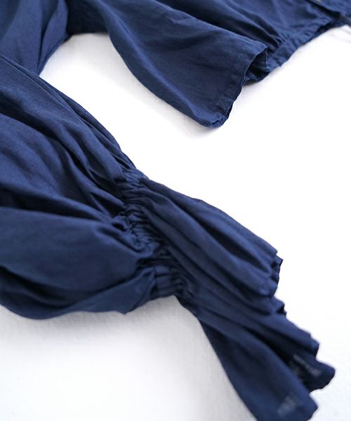 suzuki takayukiスズキタカユキbishop-sleeve bolero [S251-11/midnight blue]ビショップスリーブボレロ 