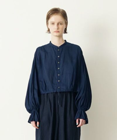 suzuki takayuki<br>スズキタカユキ<br>bishop-sleeve bolero [S251-11/midnight blue]<br>ビショップスリーブボレロ