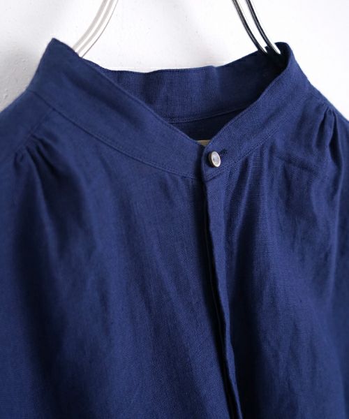 suzuki takayukiスズキタカユキpeasant dressⅡ[A251-27/dark blue]ペザントドレス