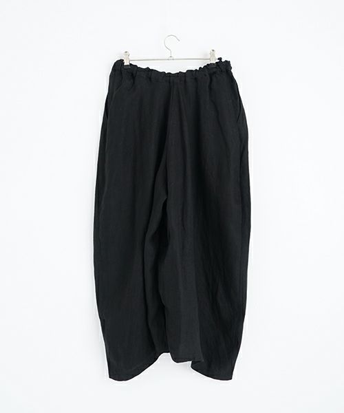 suzuki takayukiスズキタカユキdhoti I [S252-16/black]ワイドパンツ