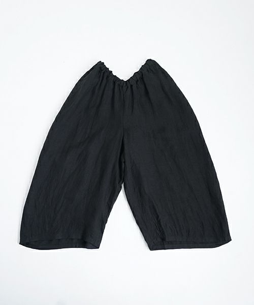 suzuki takayuki スズキタカユキ garthered pantsⅠ[T001-17/black]