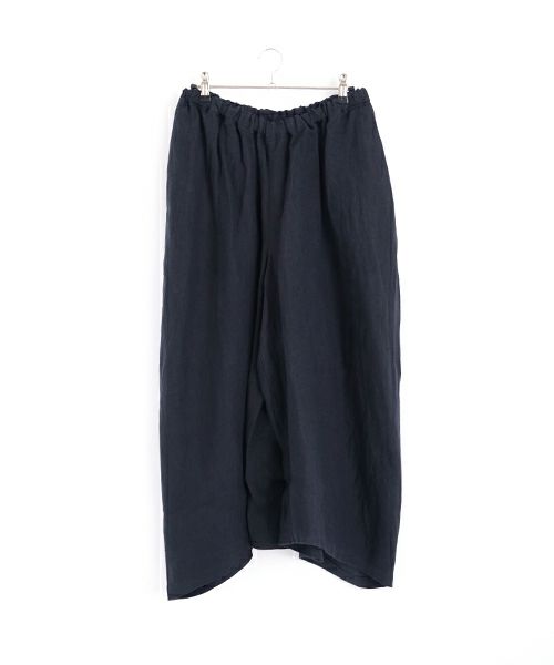 suzuki takayukiスズキタカユキdhoti I [S252-16/deep blue]ワイドパンツ