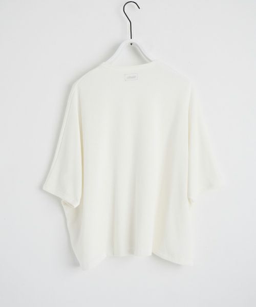  Mochi / home&milesモチ / ホーム＆マイルズsuvin puff t-shirt [white]ms25hm-to-01 